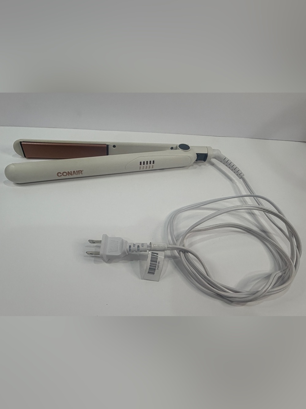 Conair CS221DGN Flat Iron Hair Straightener 410°F, 5 Heat, Travel Lock